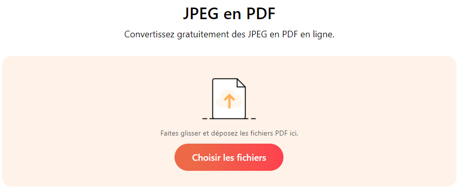 Aller au convertisseur d'outils PDFgear de JPEG en PDF