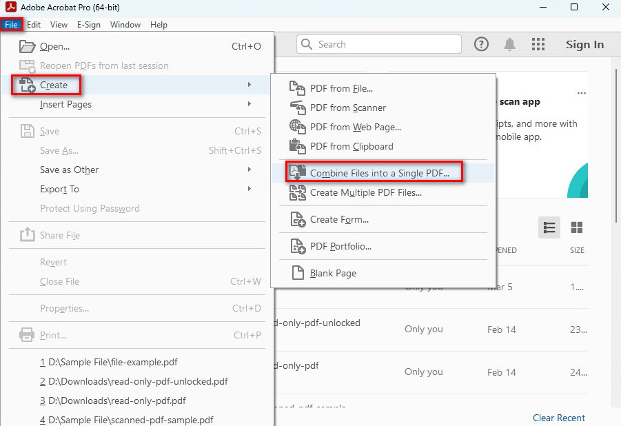 Unir imágenes en un solo PDF