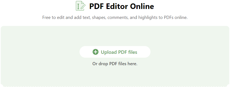 Open PDFgear Online PDF Editor