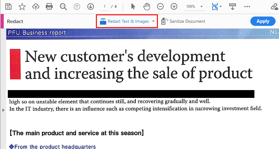 How to Redact a PDF for Free with Acrobat Pro