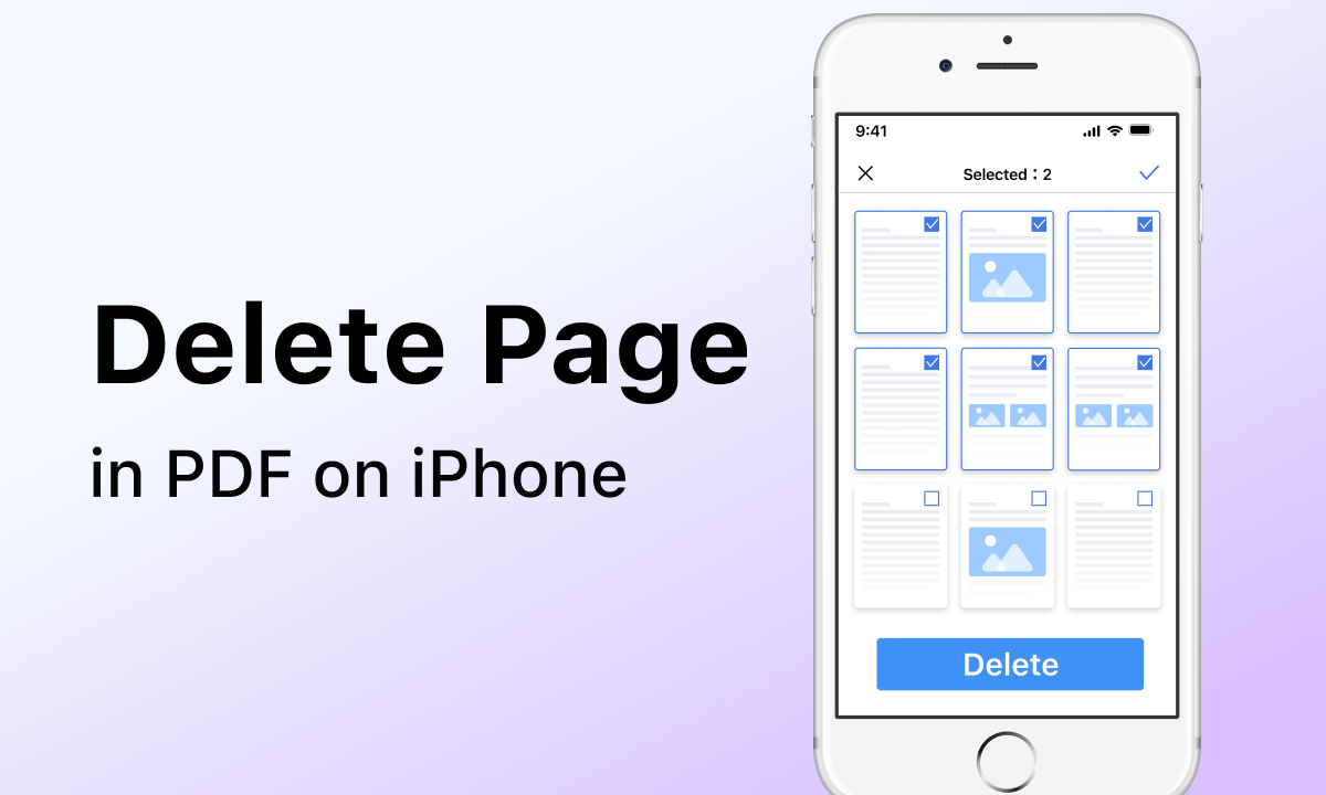 How to Delete Page in PDF on iPhone and iPad