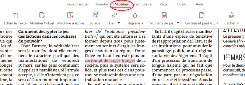 Modifier un PDF sous Windows avec PDF Editor