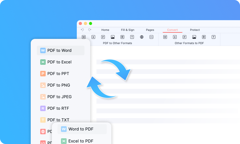 Extensive Supported Formats